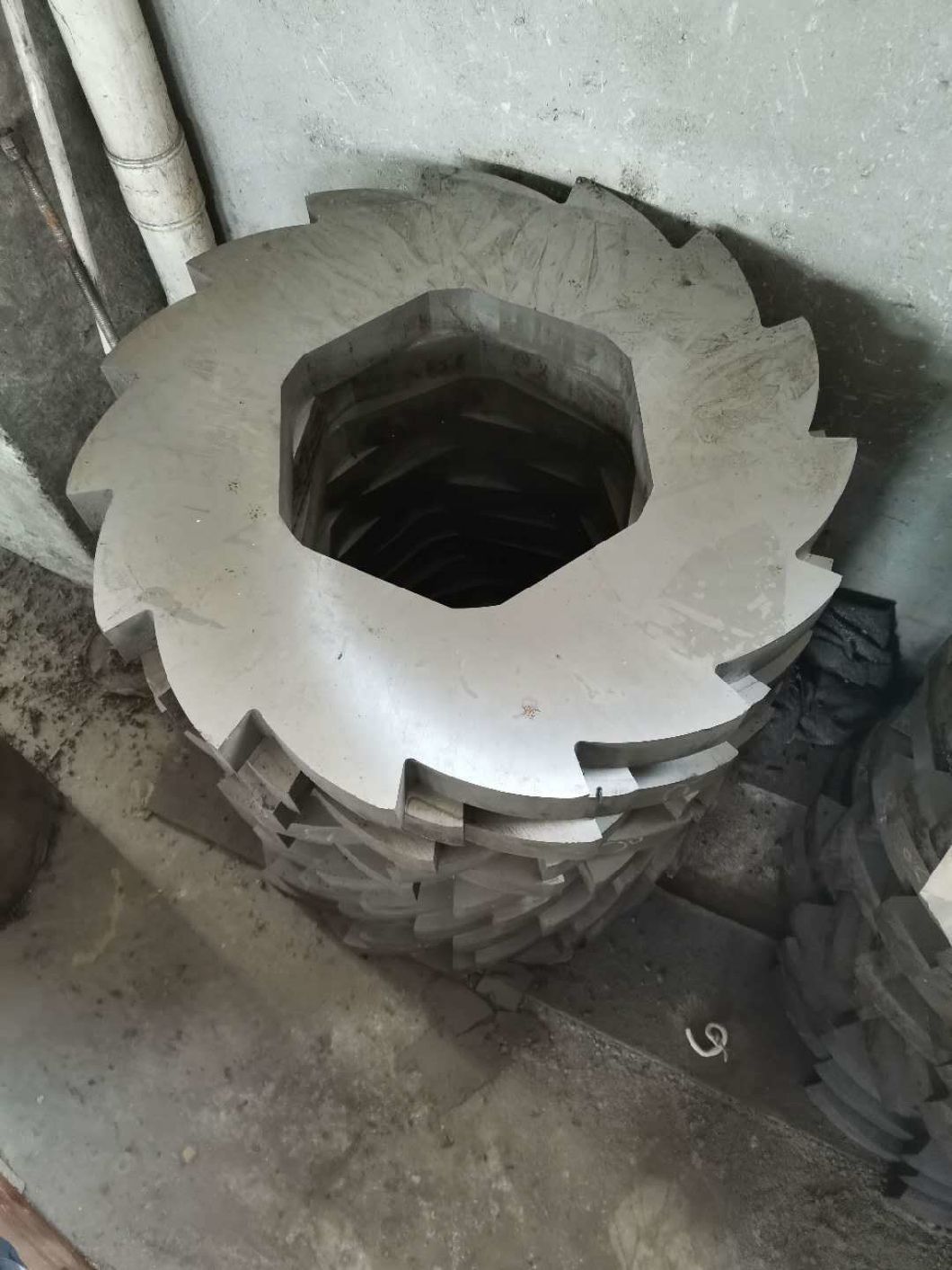 Cuchillas de trituradora de doble barra de plástico cuchilla plástica de plástico cuchilla de 